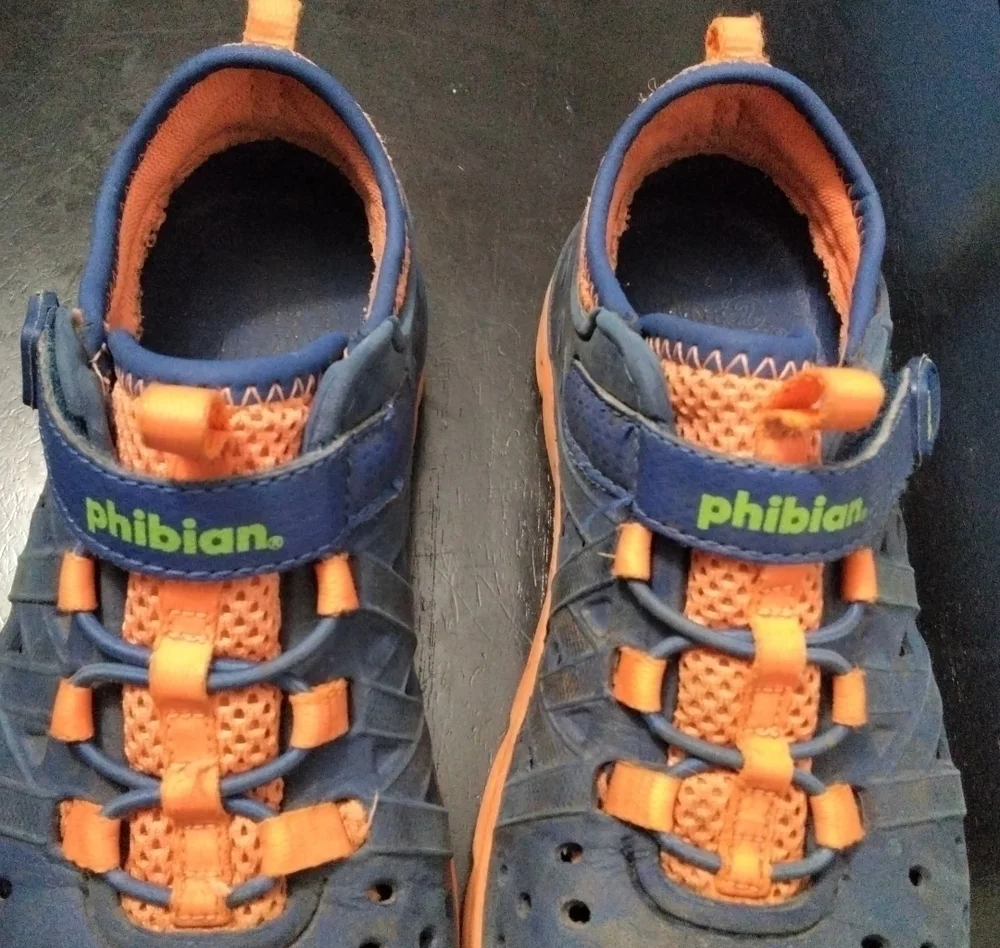 STRIDE RITE GIRLS PHIBIAN SNEAKER/WATERSHOE/SANDAL